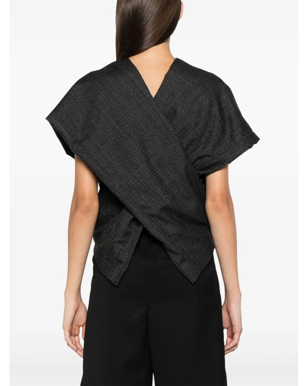 Balenciaga Black Blouses