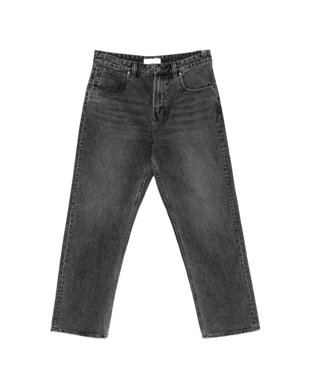 Entire studios Gray Seth Faded-Effect Jeans for men