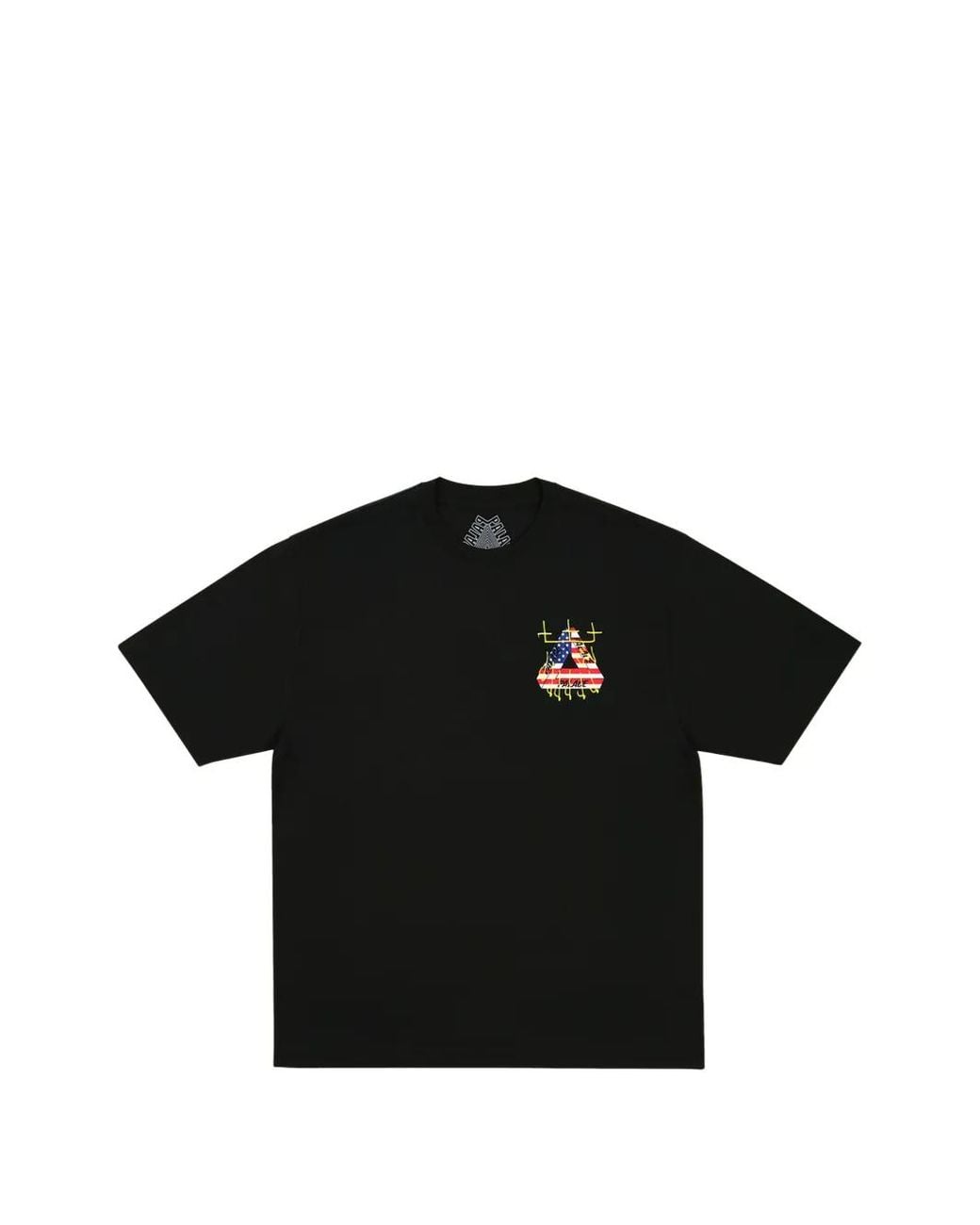 Palace Black T-Shirt King Tri for men
