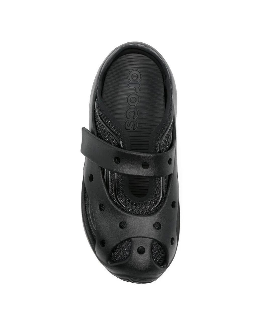 Clogs Traforato di CROCSTM in Black
