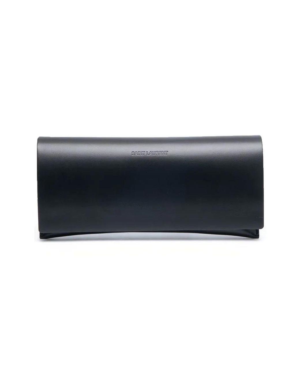 Saint Laurent Black Rectangular Sunglasses