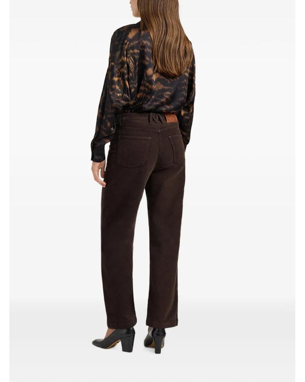 Momoní Black Ivo Velvet Trousers