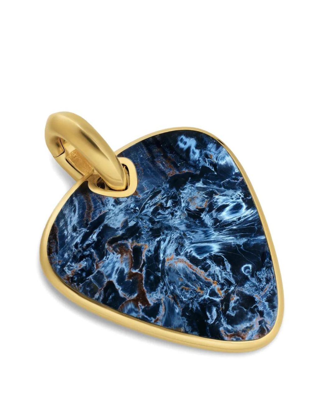 David Yurman Blue Streamline Pick Amulet for men