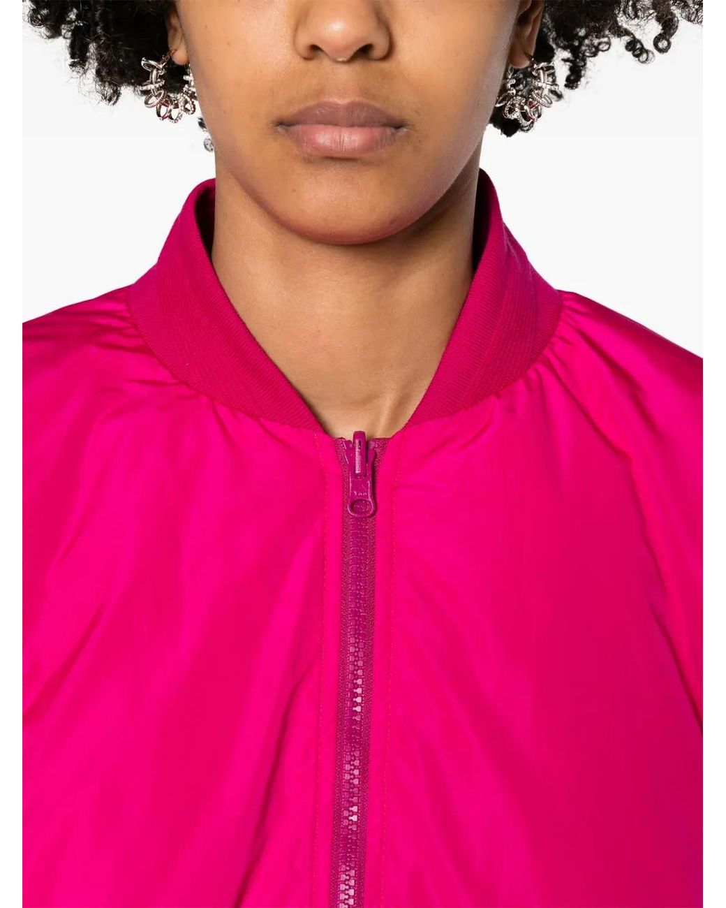 Sofie D'Hoore Pink Orion Reversible Bomber Jacket