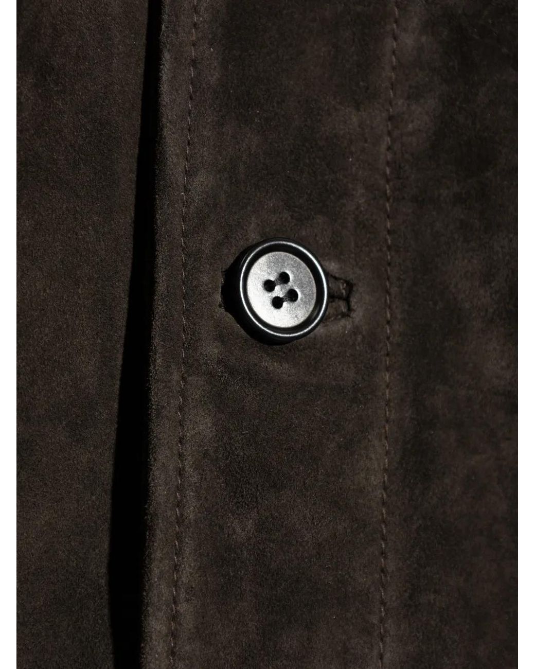 AllSaints Nates Button-Up Jack in het Black voor heren