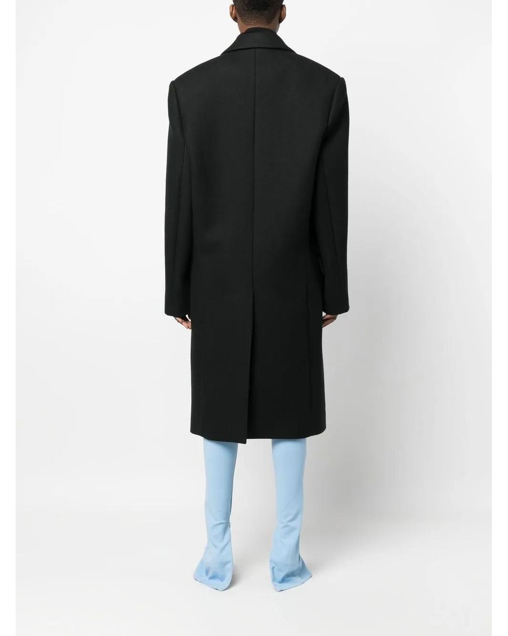 Wardrobe NYC Black X Hailey Bieber Virgin Wool Coat