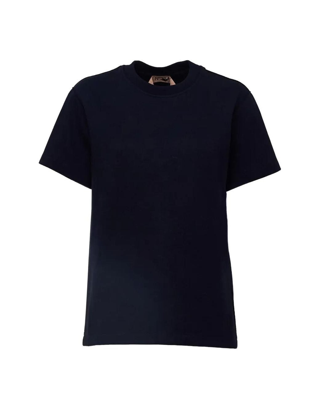 N°21 Blue Oversize Jersey T-Shirt