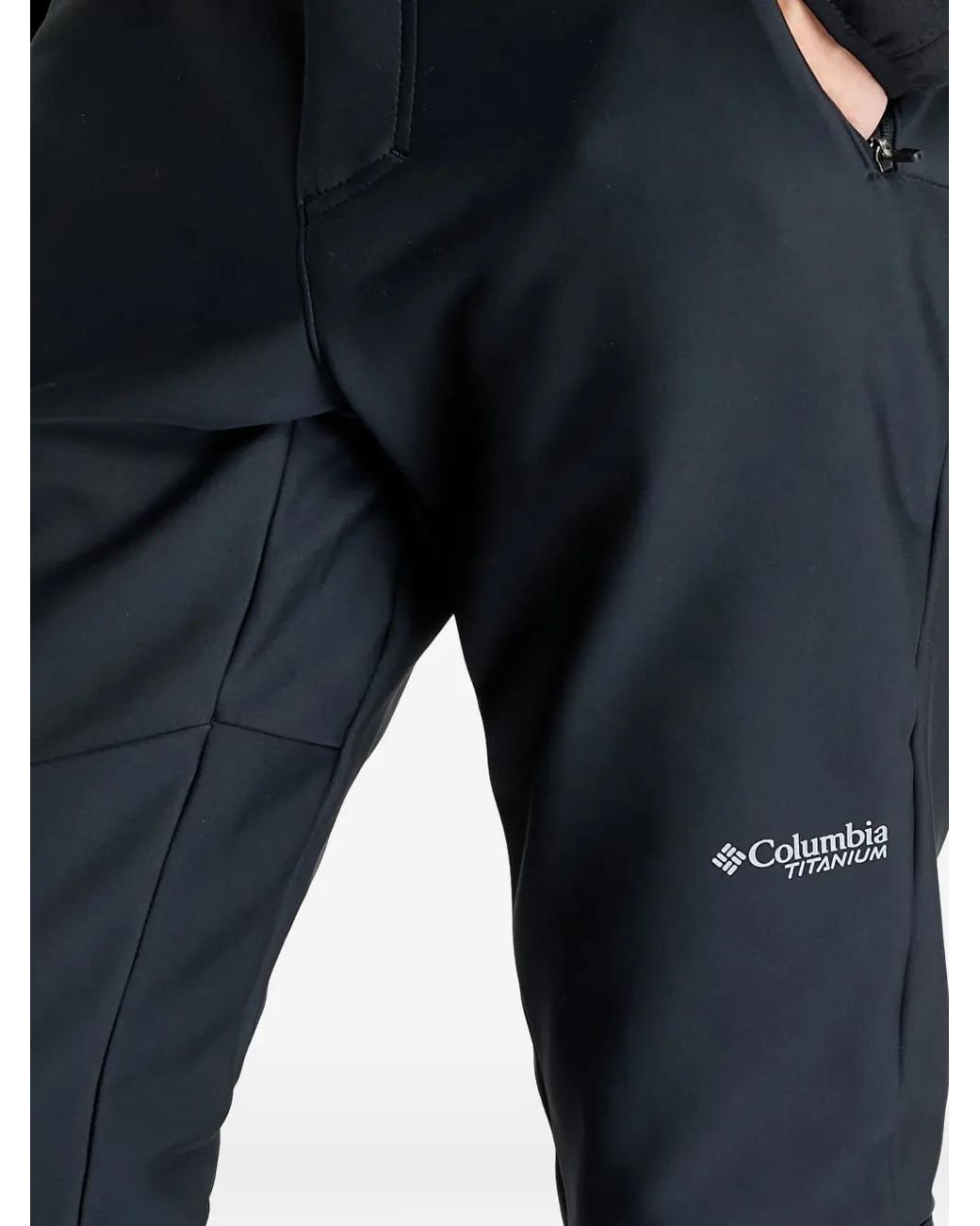 Columbia Black Vast Canyon Softshell Trousers for men
