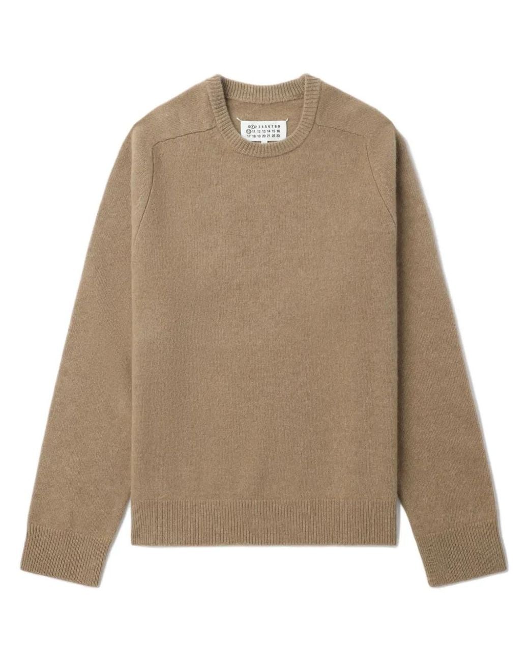 Maison Margiela Natural Wool Jumper