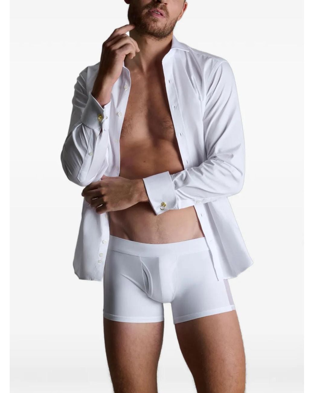Maison Close White Pure Tentation Boxers for men