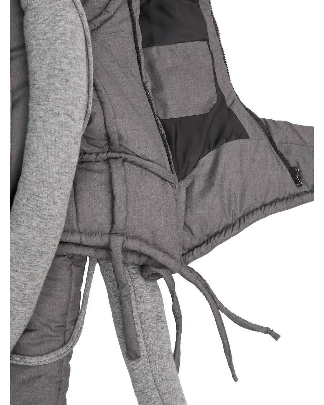OTTOLINGER Gray Hooded Padded Jacket