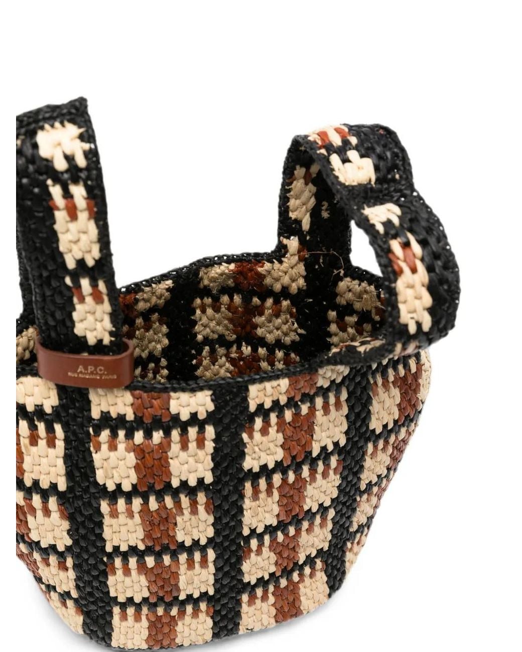 A.P.C. White Pecan Bag