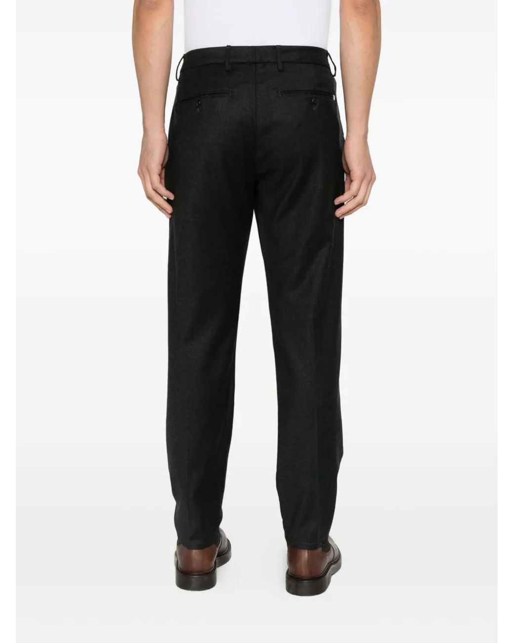 Dondup Black Ralp Trousers for men