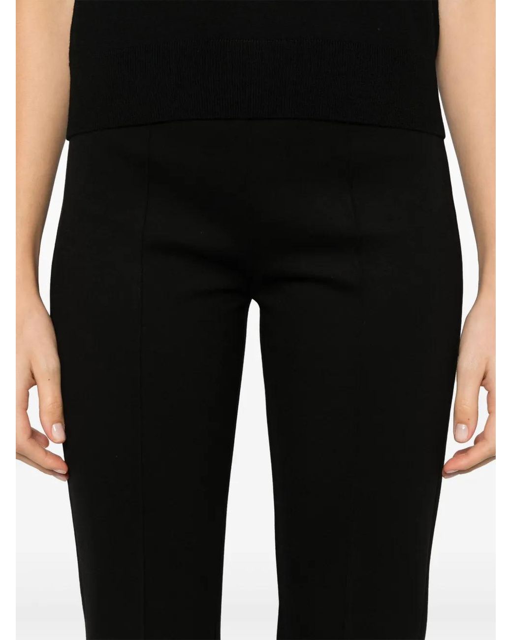 Blanca Vita Black Flared Trousers