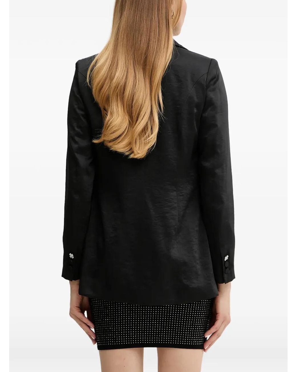 Morgan Black Regular-Fit Blazer