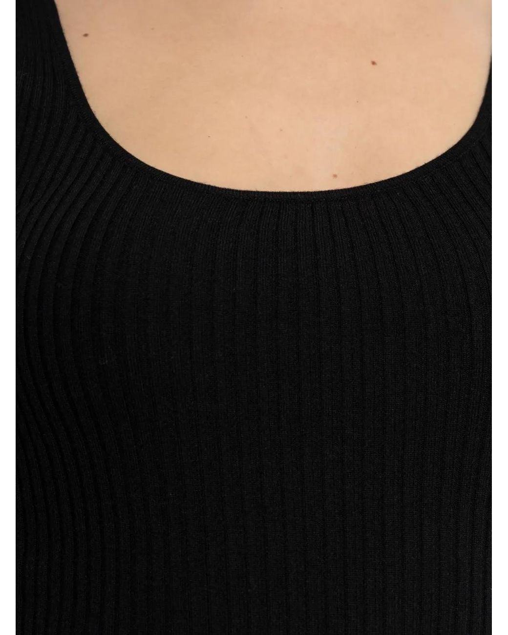 Theory Black Wool Tank Top