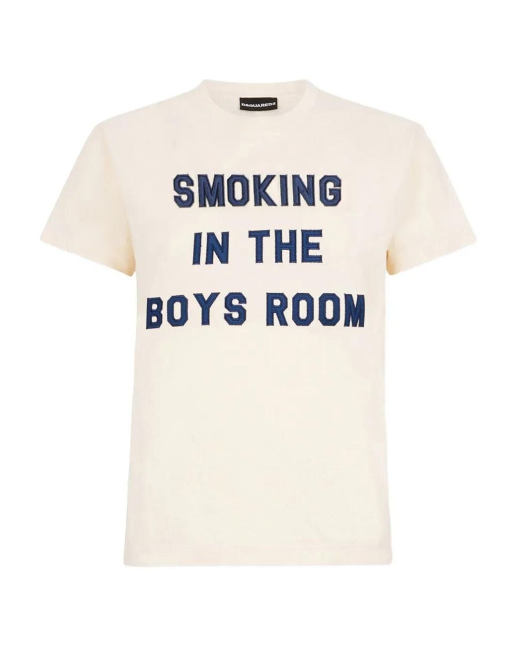 DSquared² White T-Shirt Mit Patch