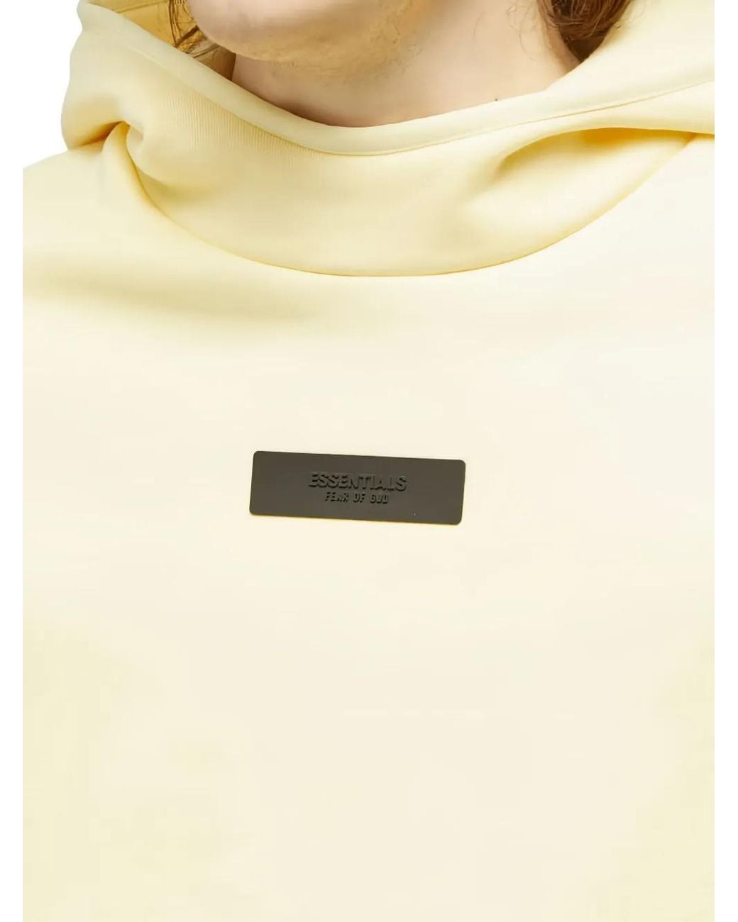 Fear Of God Metallic Logo-Detail Hoodie for men