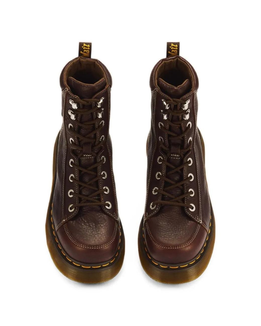 Dr. Martens Brown Buzz 8-Eye
