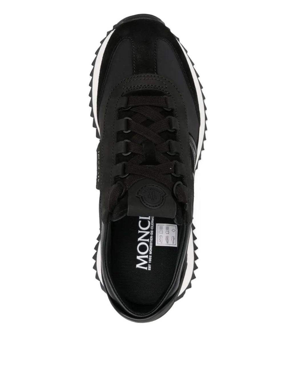 Baskets Pacey2 À Semelle Crantée Moncler en coloris Black