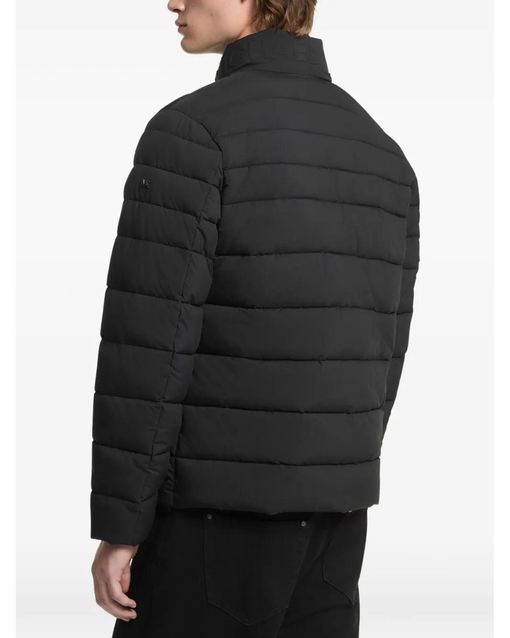 Michael Kors Gray Quilted Puffer Jacket for men