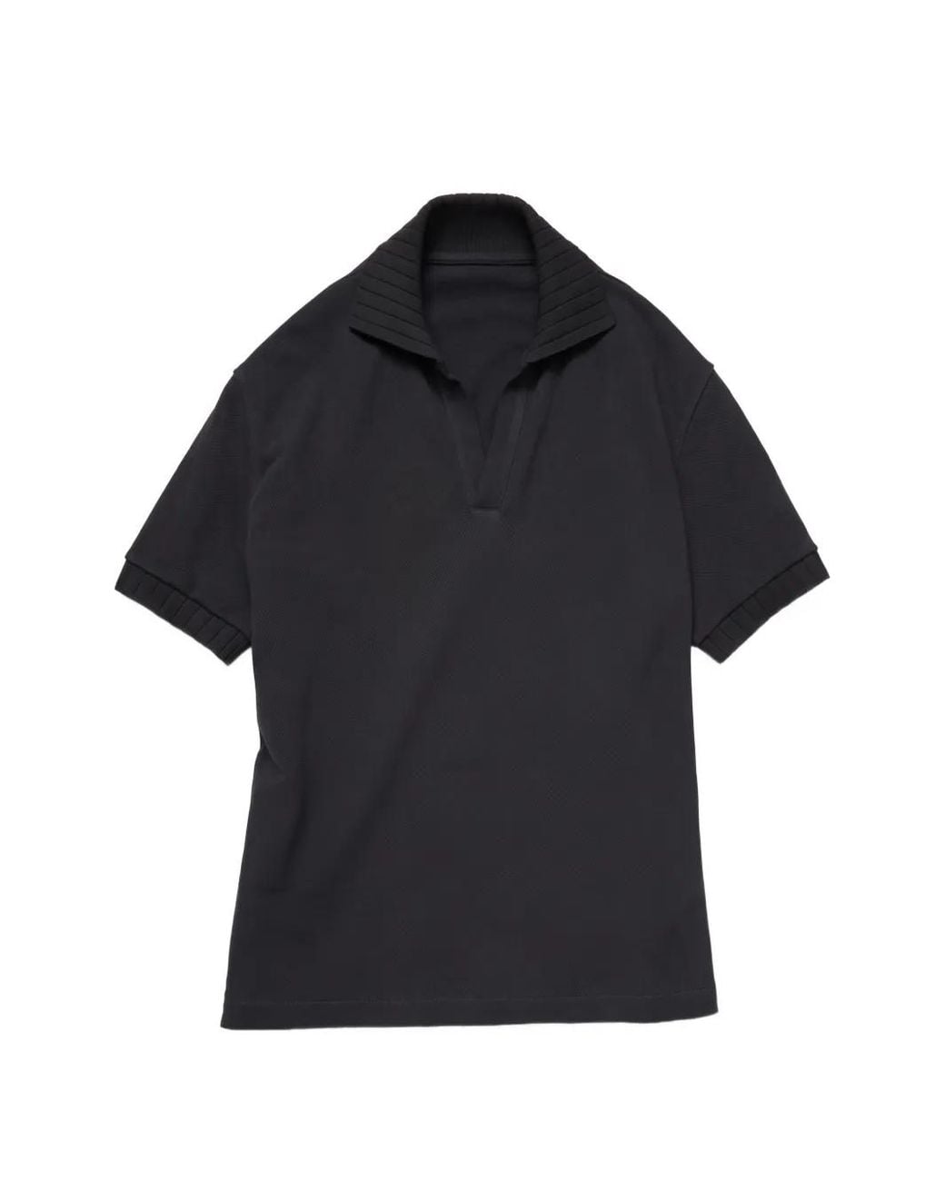 STÒFFA Blue Piqué Cotton Polo Shirt for men