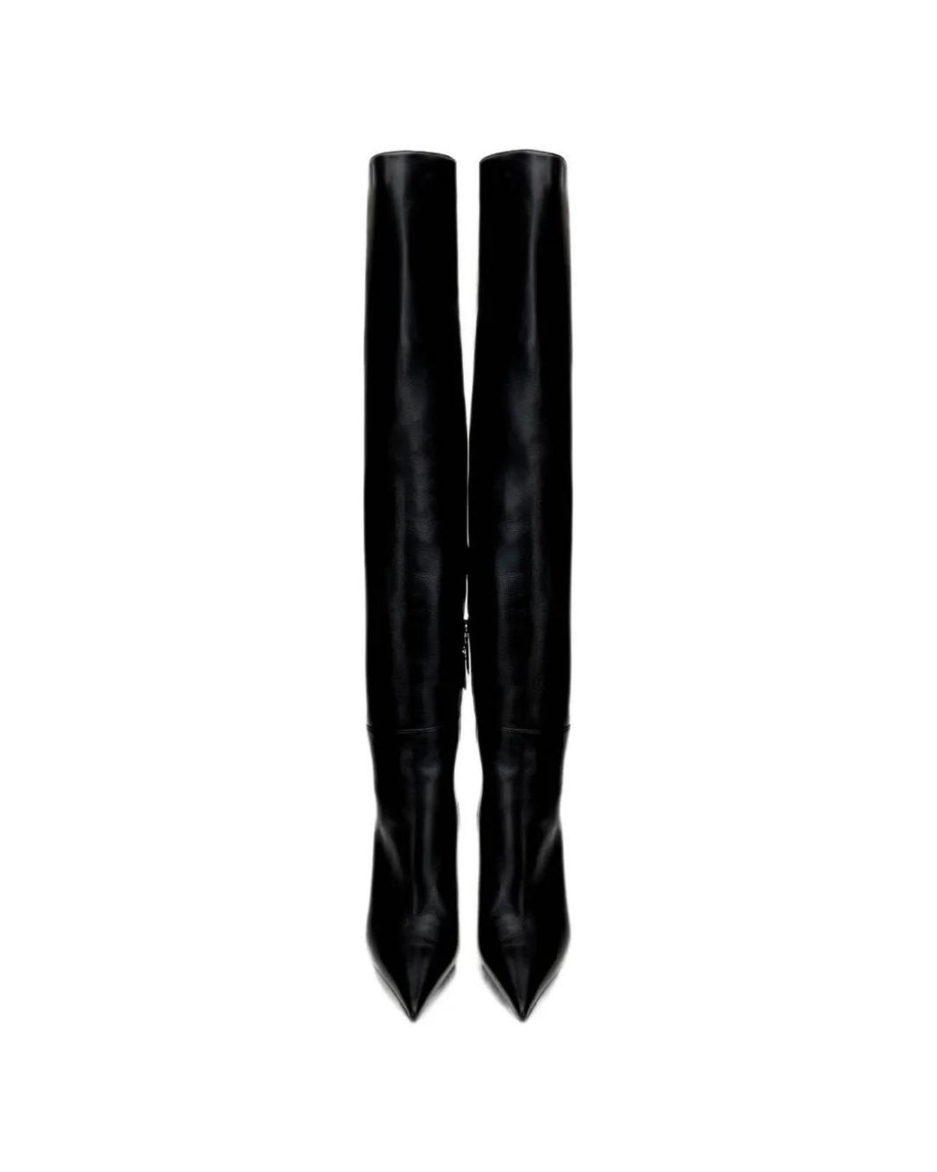 Roberto Cavalli Black Bottines Pointues À Ornements