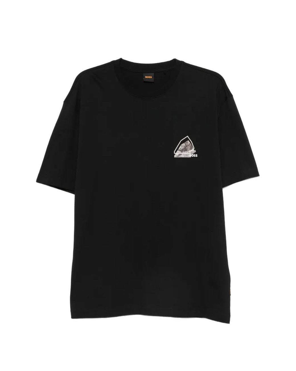 Boss Black Graphic-Print T-Shirt for men