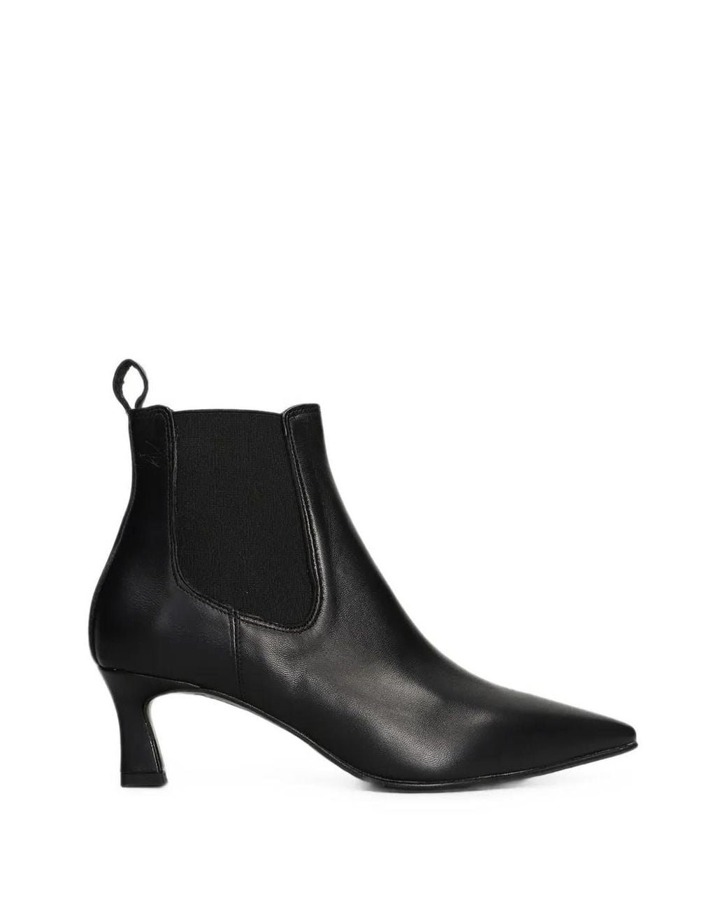 BIANCADI Black Bottines À Bout Pointu