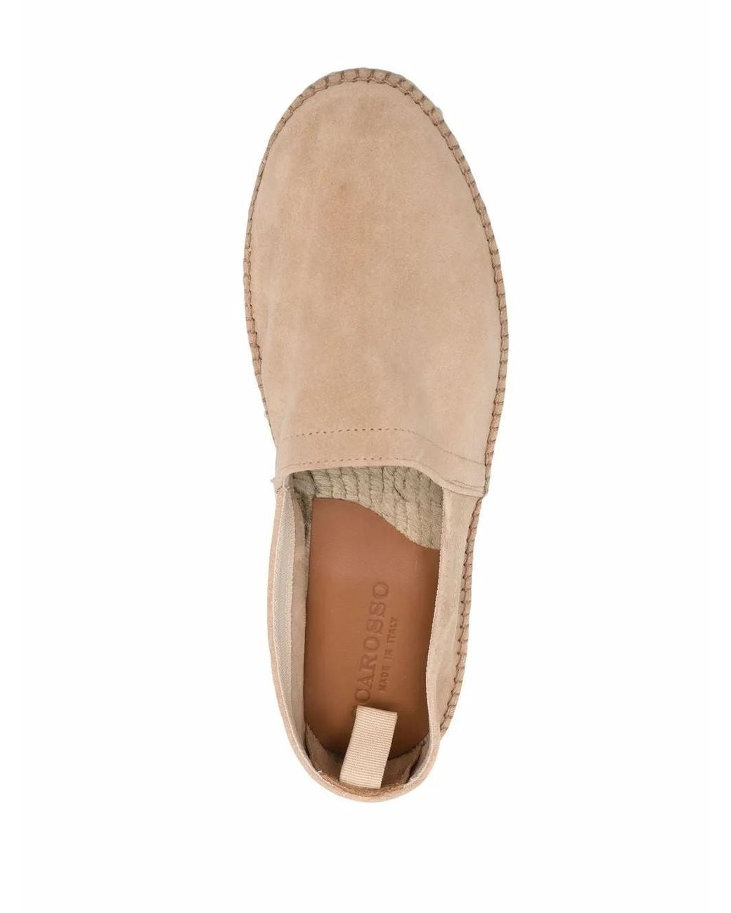 Scarosso Natural Pablo Suede Espadrilles for men