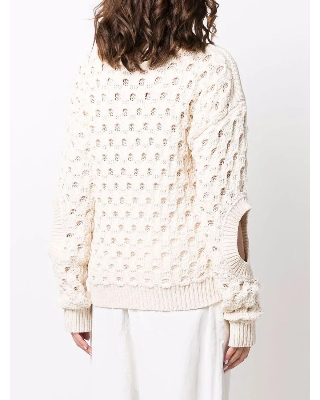 Stella McCartney Multicolor Open-Knit Jumper
