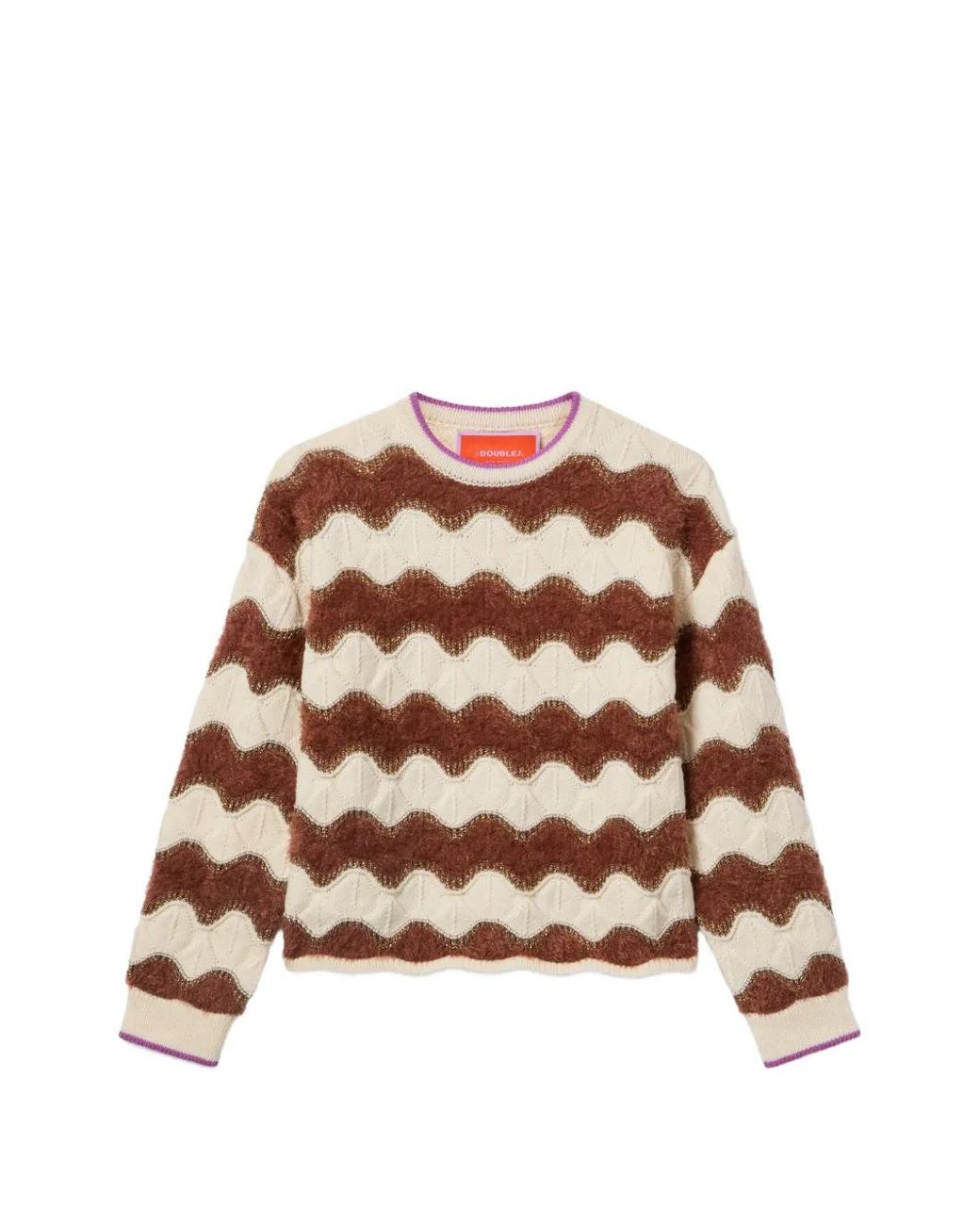 LaDoubleJ Natural Hang Ten Sweater
