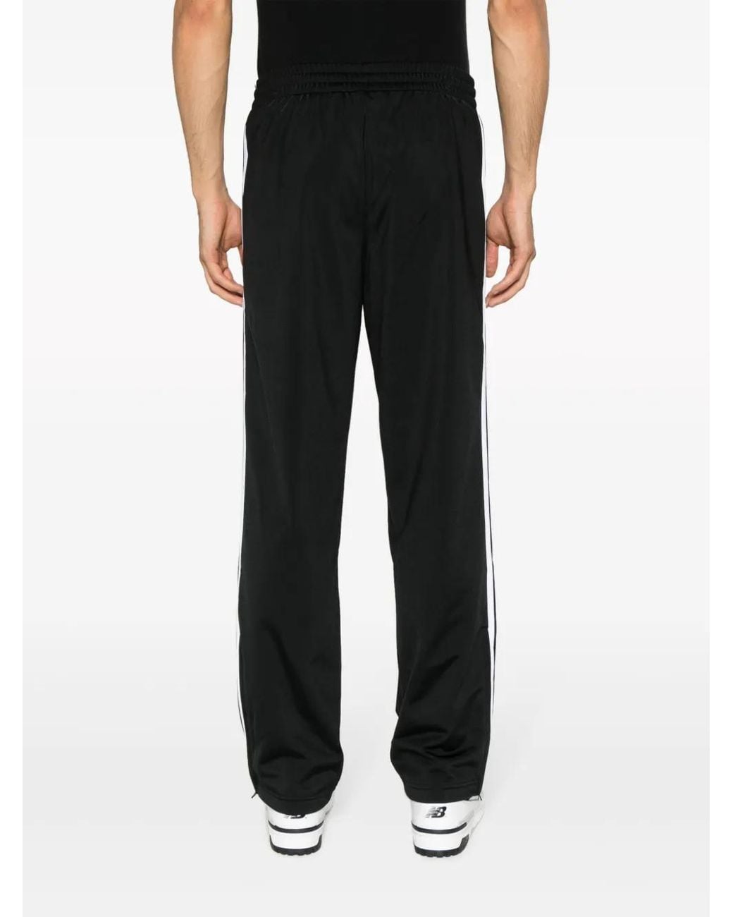 Adidas Black Adicolor Classics Firebird Track Trousers for men