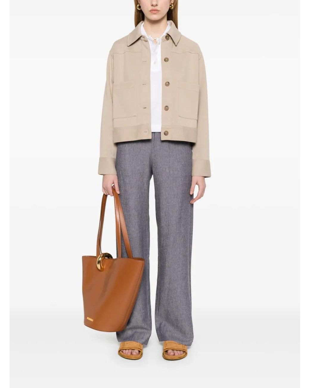 Vince Natural Double-Face Jacket