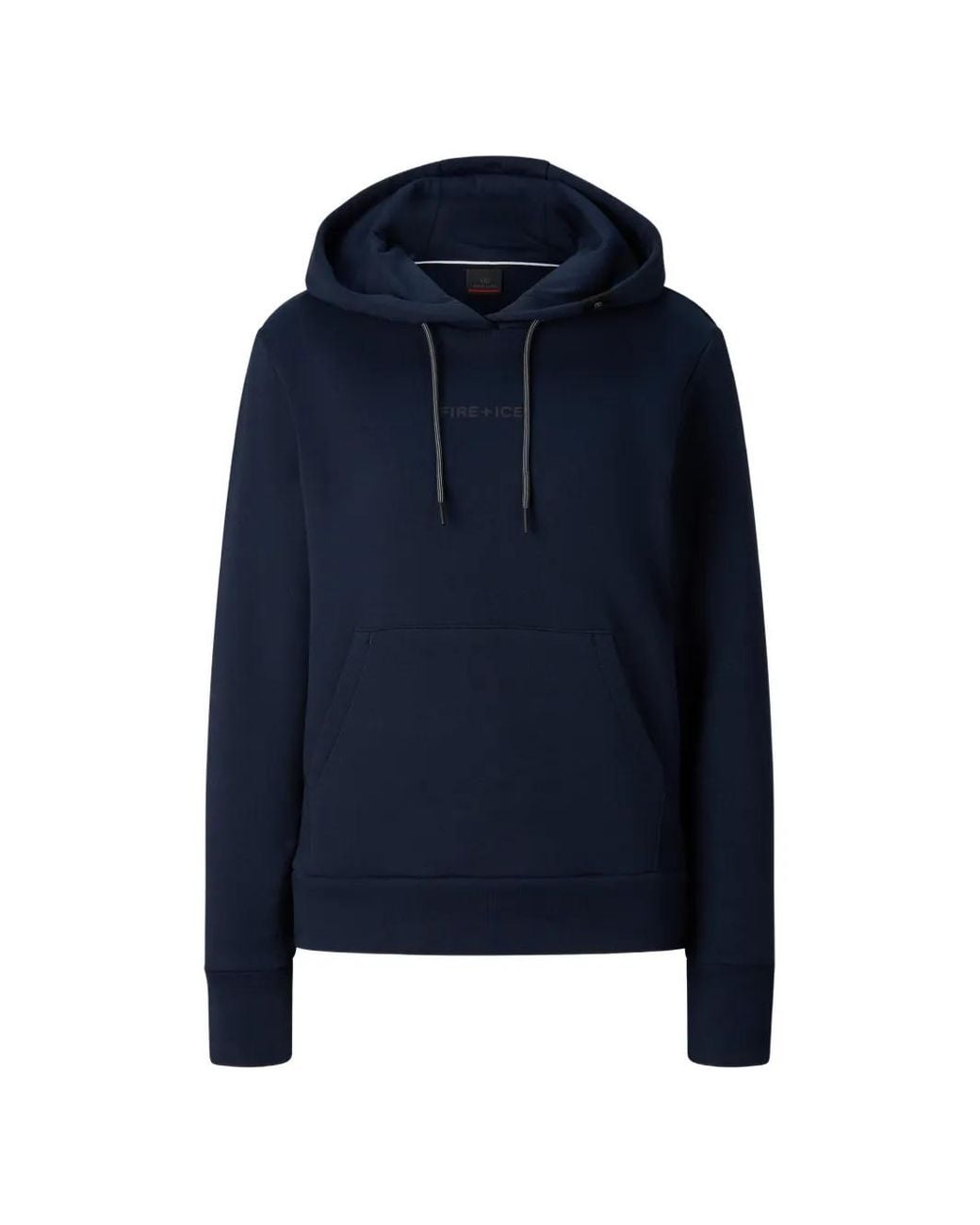 Bogner Fire + Ice Blue Nila Logo-Print Cotton Hoodie