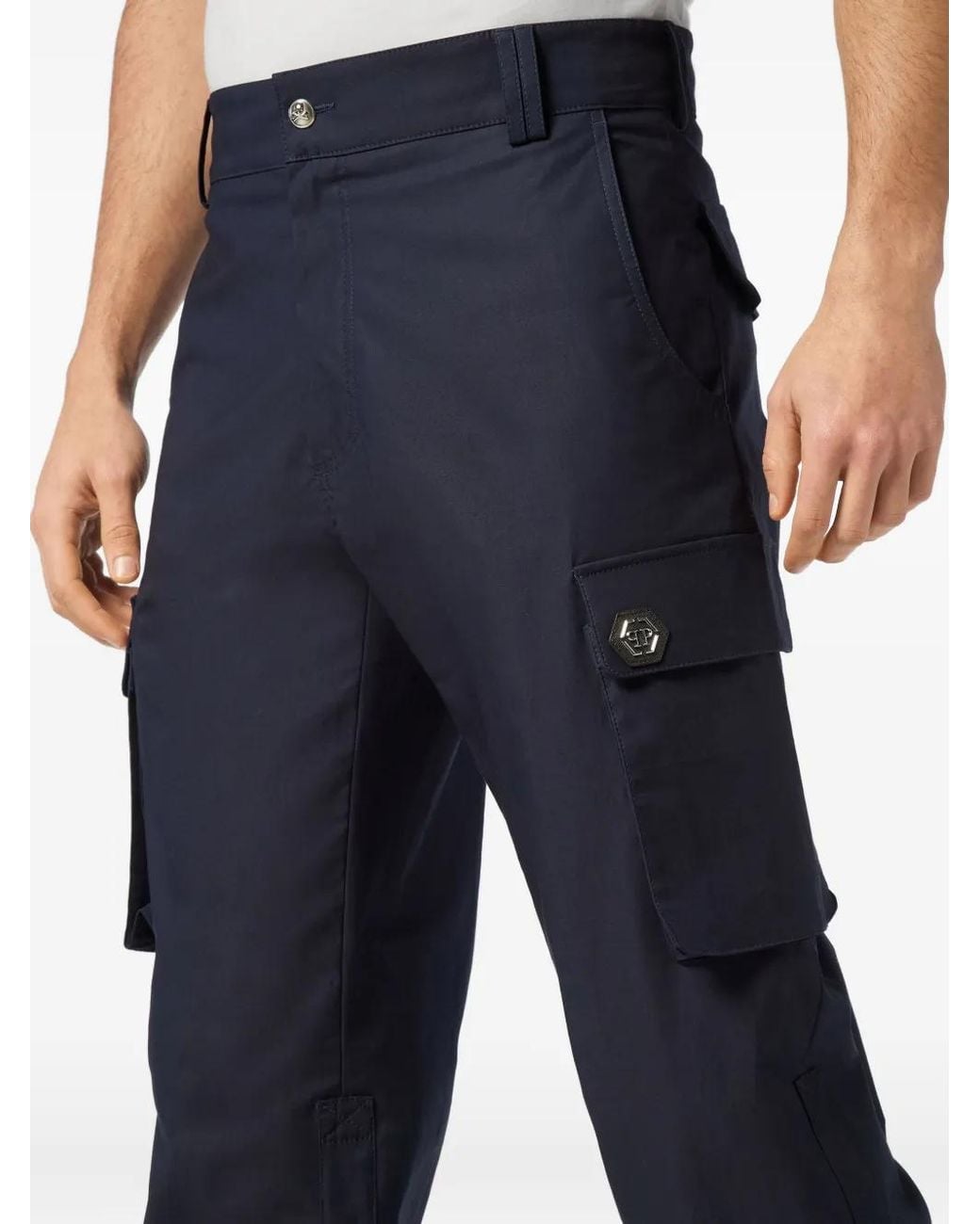 Philipp Plein Cargo Broek in het Blue voor heren