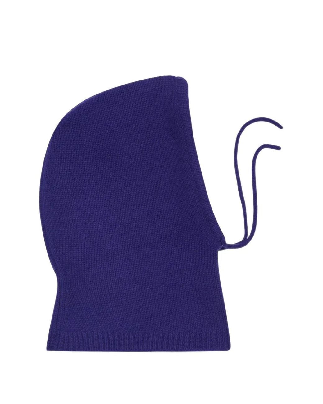 Bompard Blue Suzon Cashmere Drawstring Balaclava