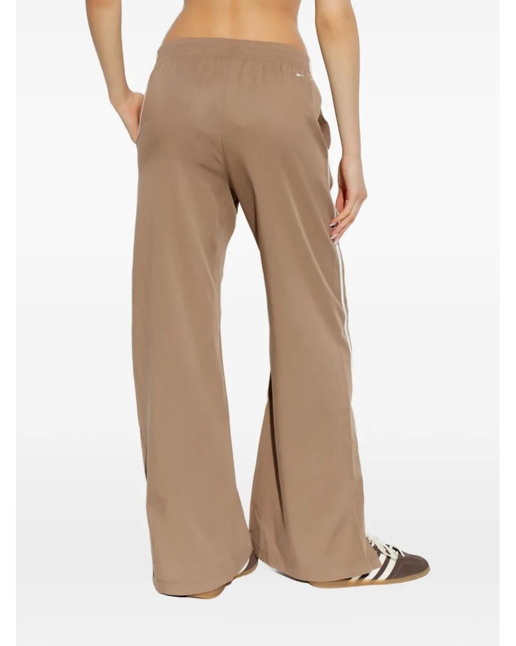 The Upside Natural Juliet Side-Stripe Trousers