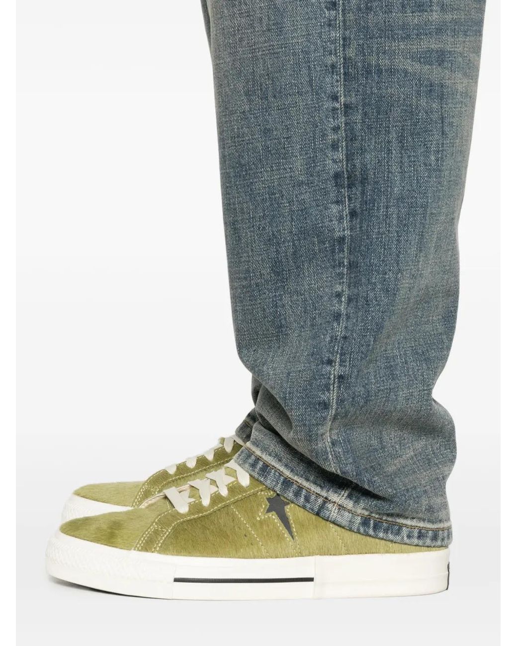 Carhartt Blue Aaron Five-Pocket Jeans for men