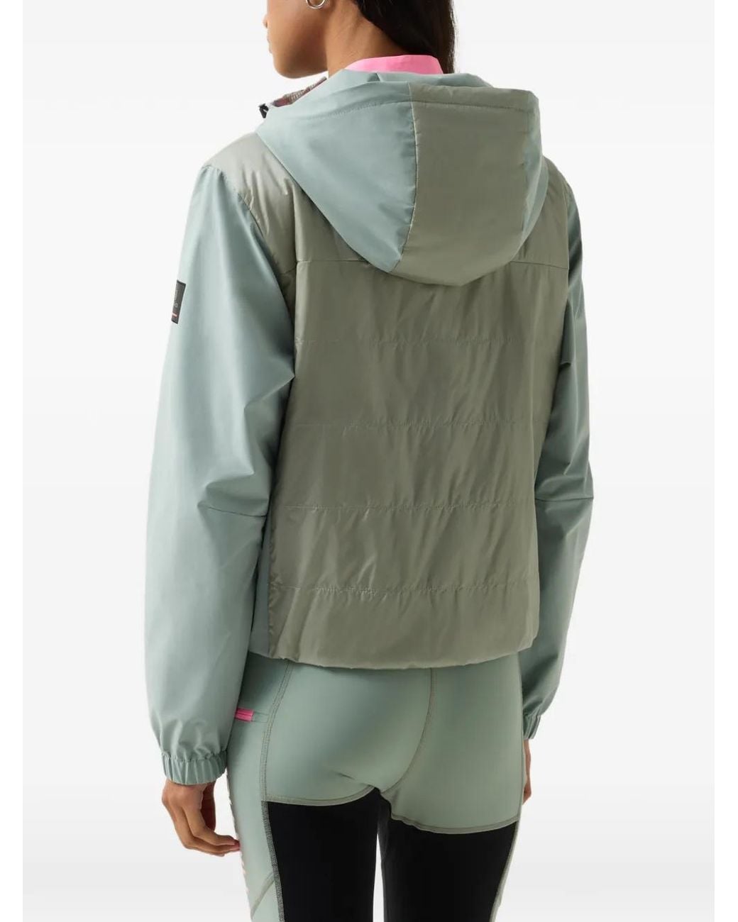 Bogner Fire + Ice Green Marta Quilted Hybrid Jacket