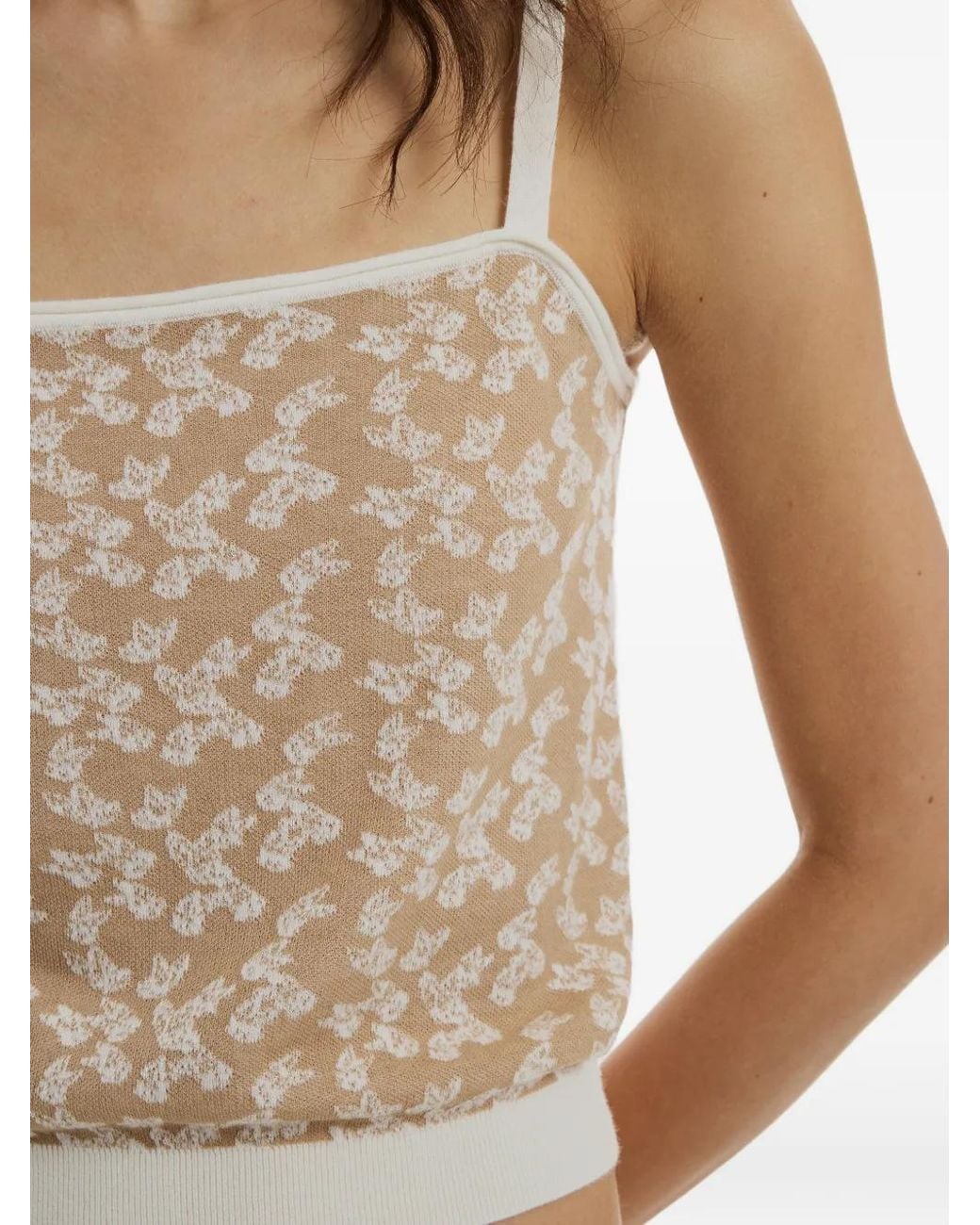 Top Sin Mangas CRUSH Collection de color Natural