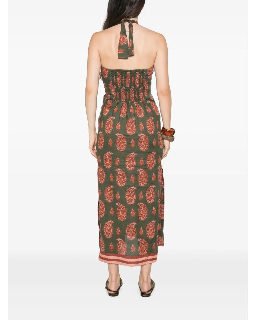 Johanna Ortiz Natural Desert Heart Dress