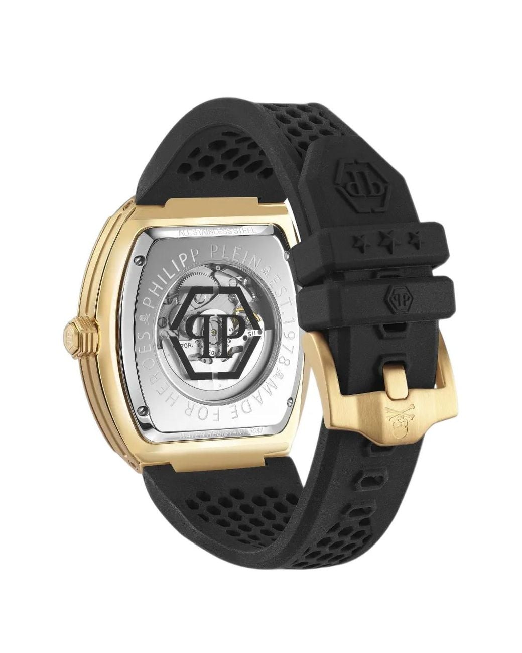 Philipp Plein Metallic The $Keleton 44Mm Watch for men