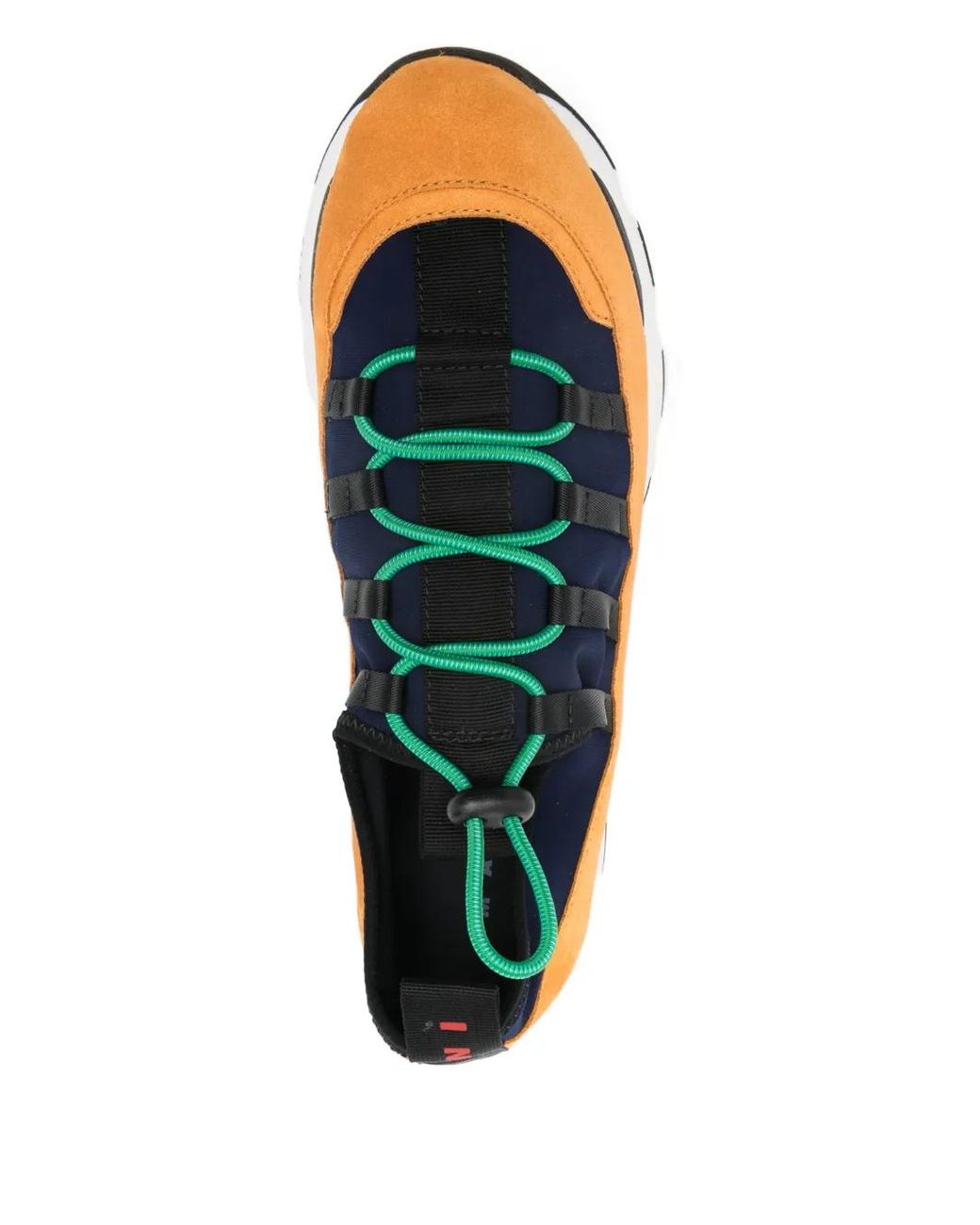 Marni Blue Drawstring Running Sneakers for men