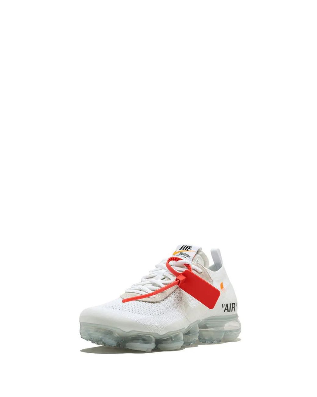 NIKE X OFF-WHITE White The 10 Air Vapormax Flyknit Sneakers