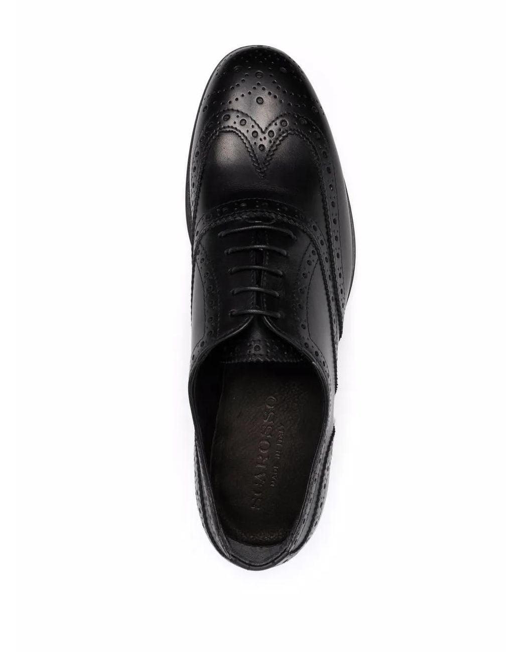 Scarosso Black Judy Lace-Up Brogues