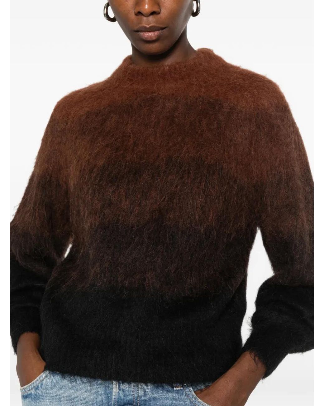 Drykorn Blue Ginnifer Ombre-Effect Sweater
