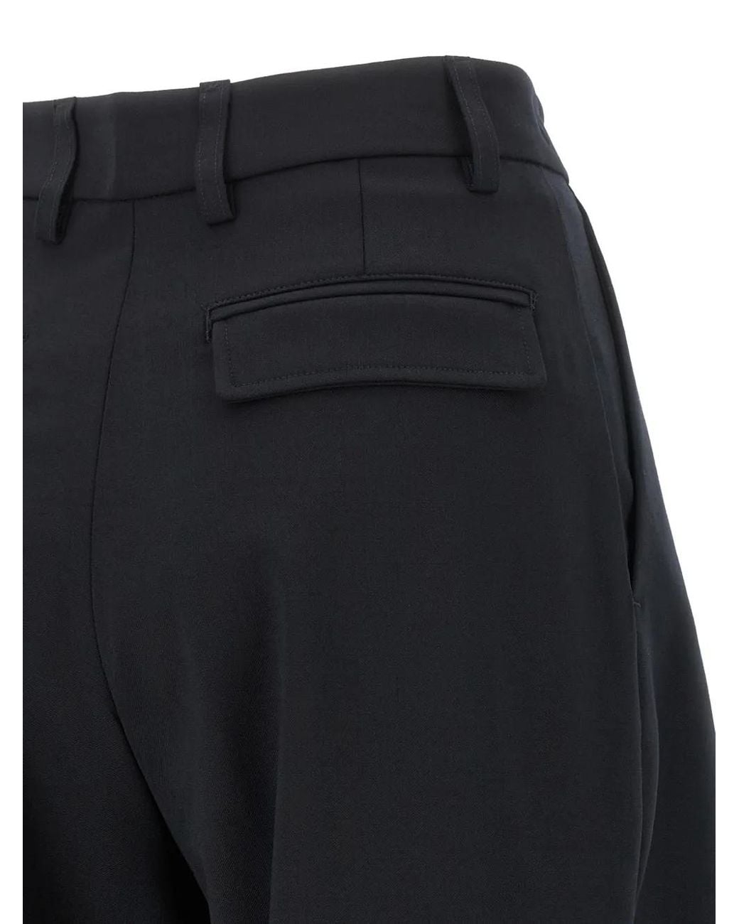 Thelatest Black Axel Wide-Leg Trousers