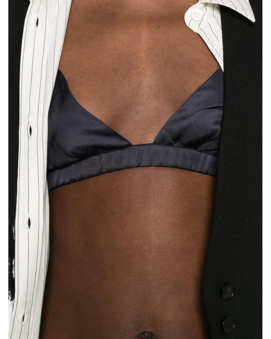Frankie Shop Blue Nina Bralette