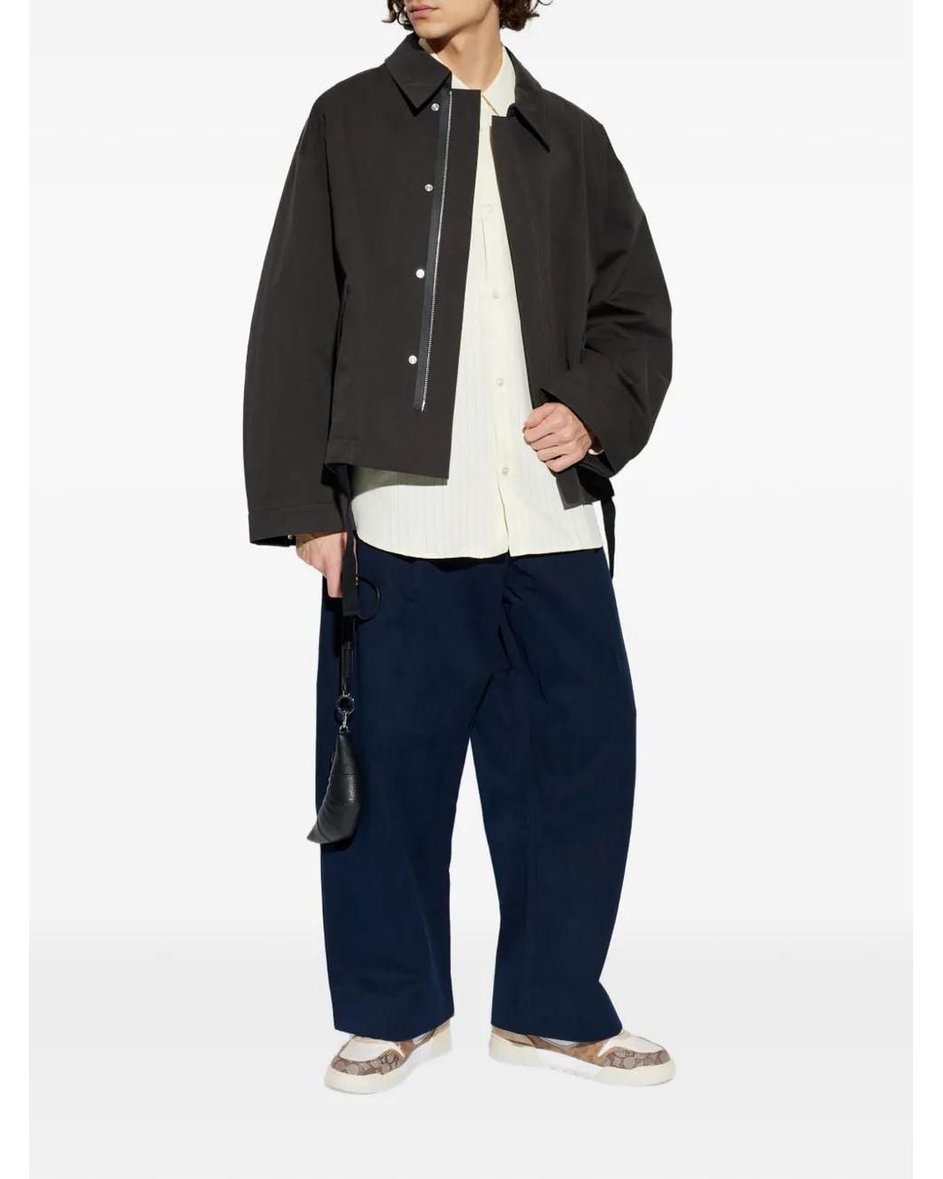 Studio Nicholson Black Pocket Comba Jacket for men